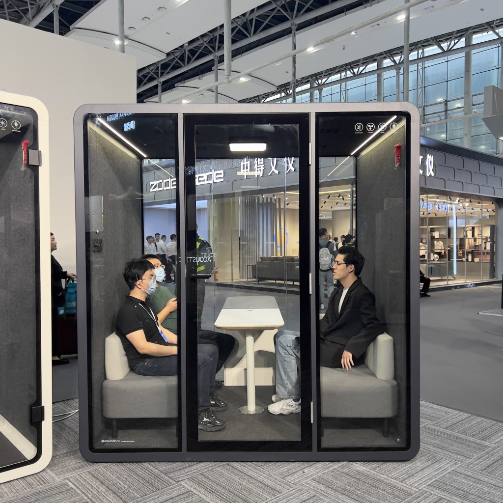 office booth